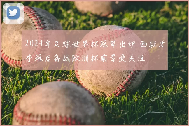 2024年足球世界杯冠军出炉 西班牙夺冠后备战欧洲杯前景受关注