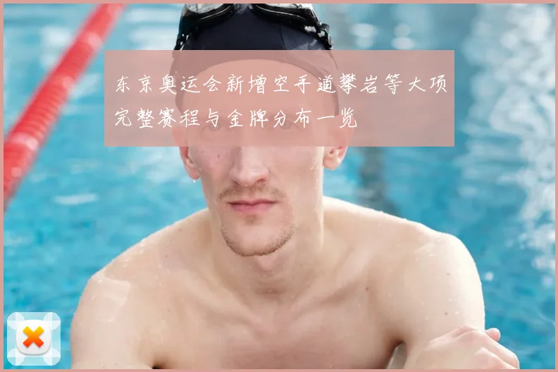 东京奥运会新增空手道攀岩等大项完整赛程与金牌分布一览